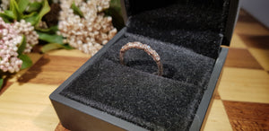 Coral Twist Diamond. Pale Gold